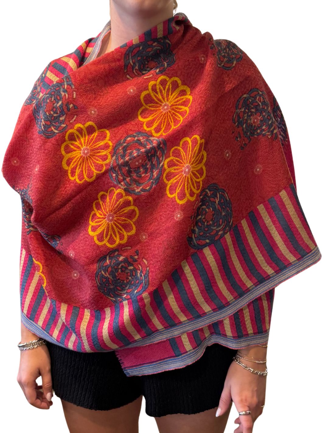 Sita Scarf in Pink