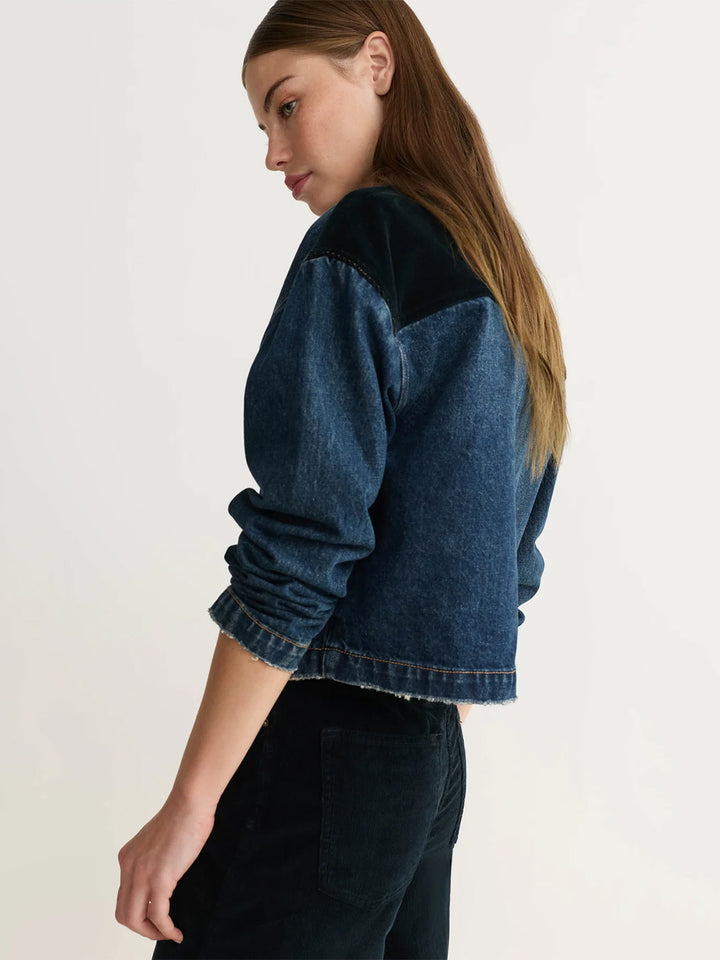 AVL Cropped Jacket in Mercer