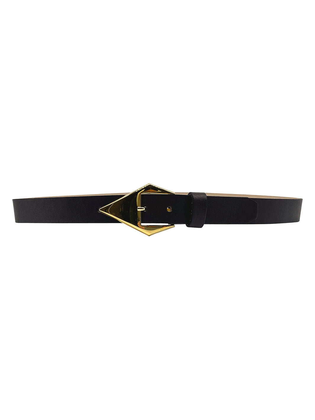 Aria Belt in Vintage Chocolate/Gold