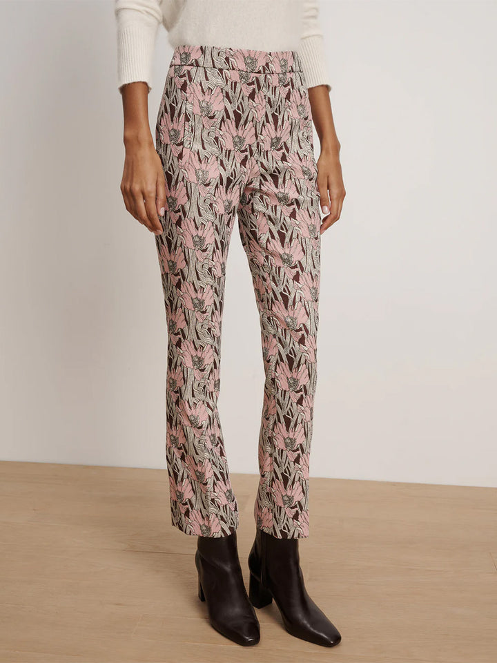 Arte Kick-Flare Pant in Raisin Multi