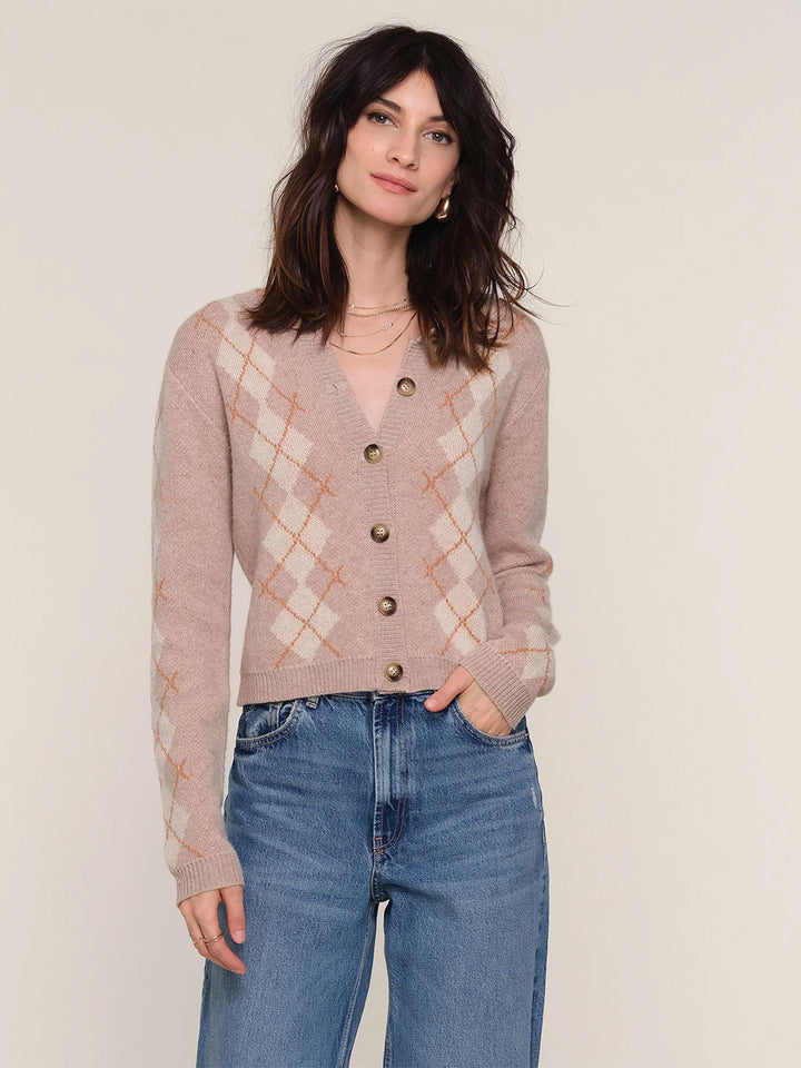 Borgia Cardigan in Fawn