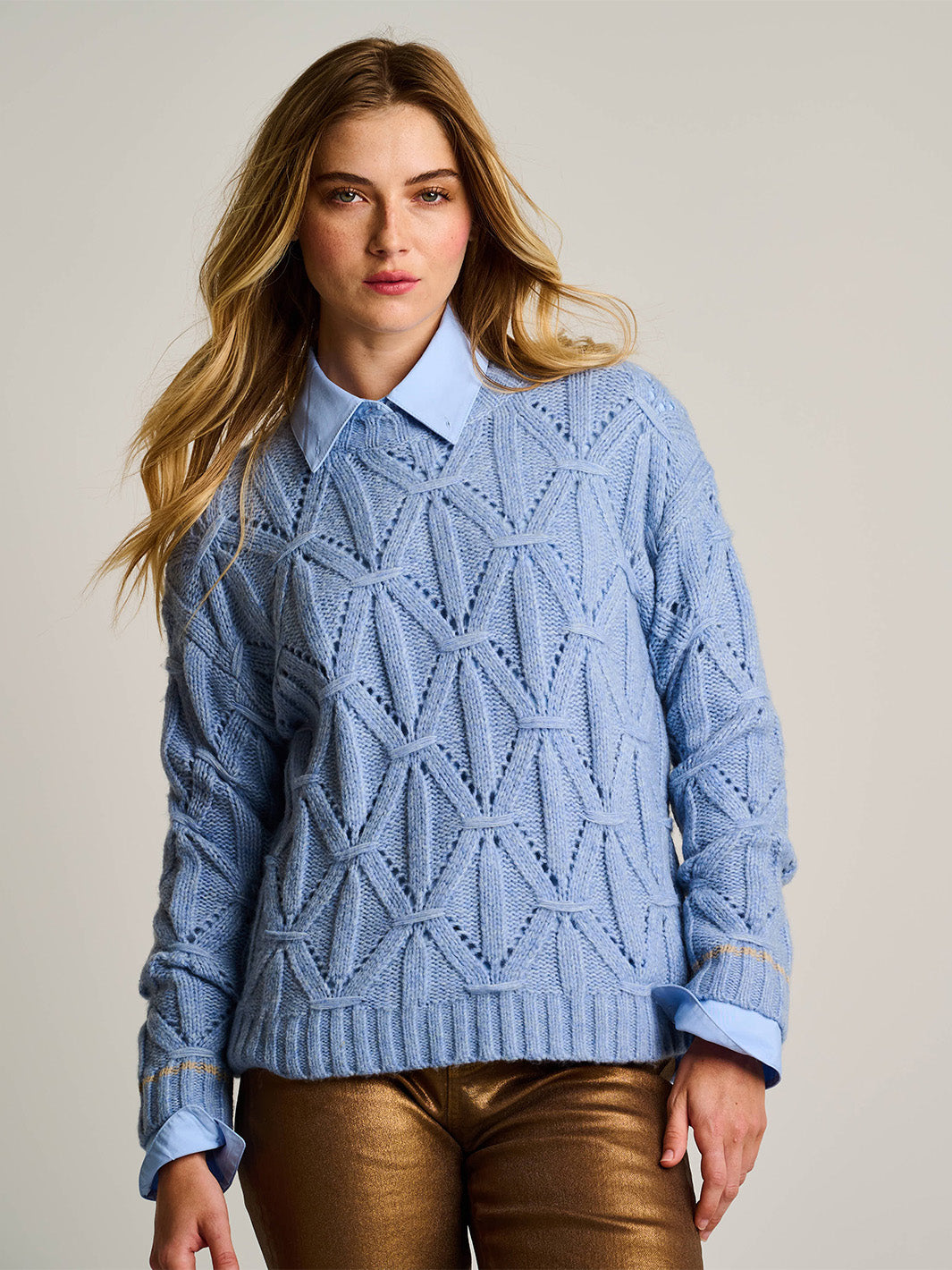 Cable Crew in Blue Wash