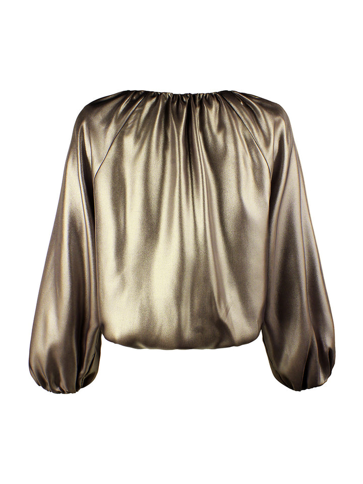 Cameron Top in Antique Gold
