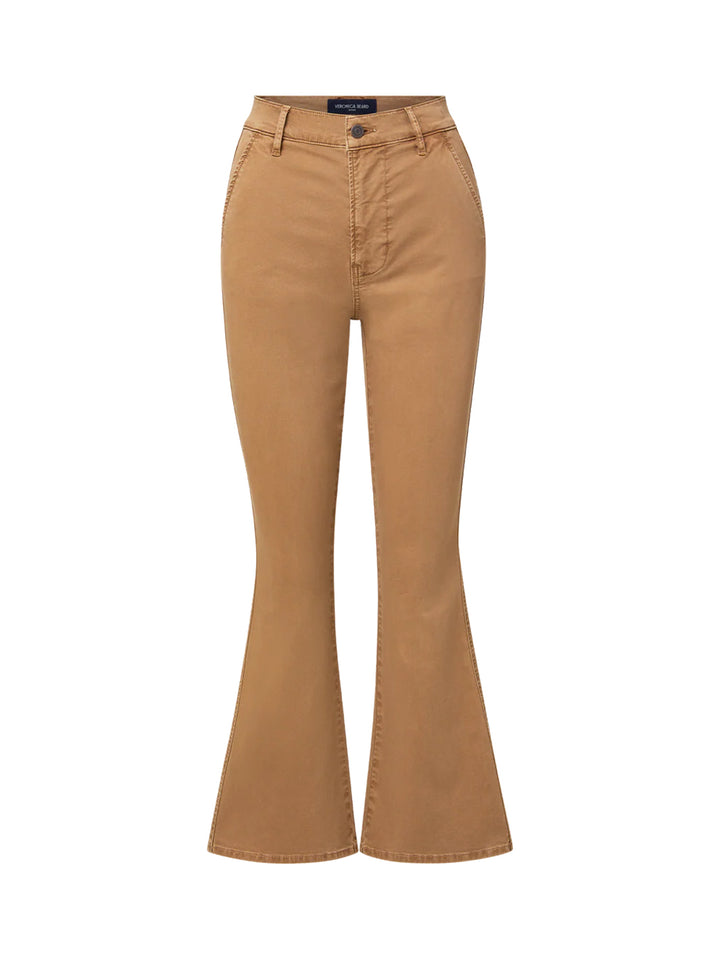Carson Kick Flare Jean in Acorn