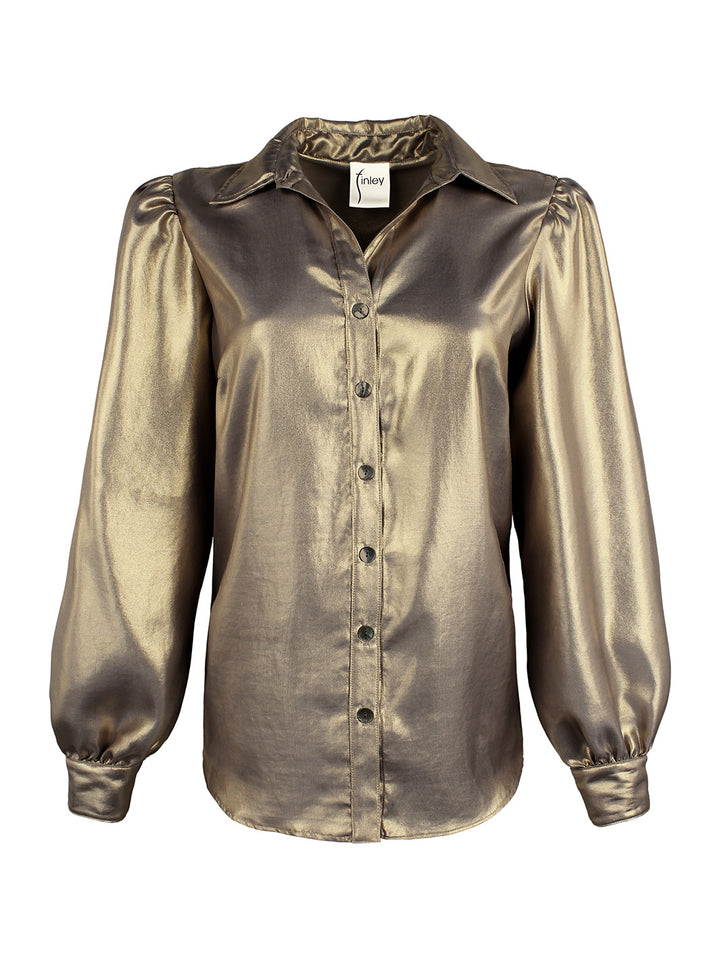 Collette Blouse in Antique Gold