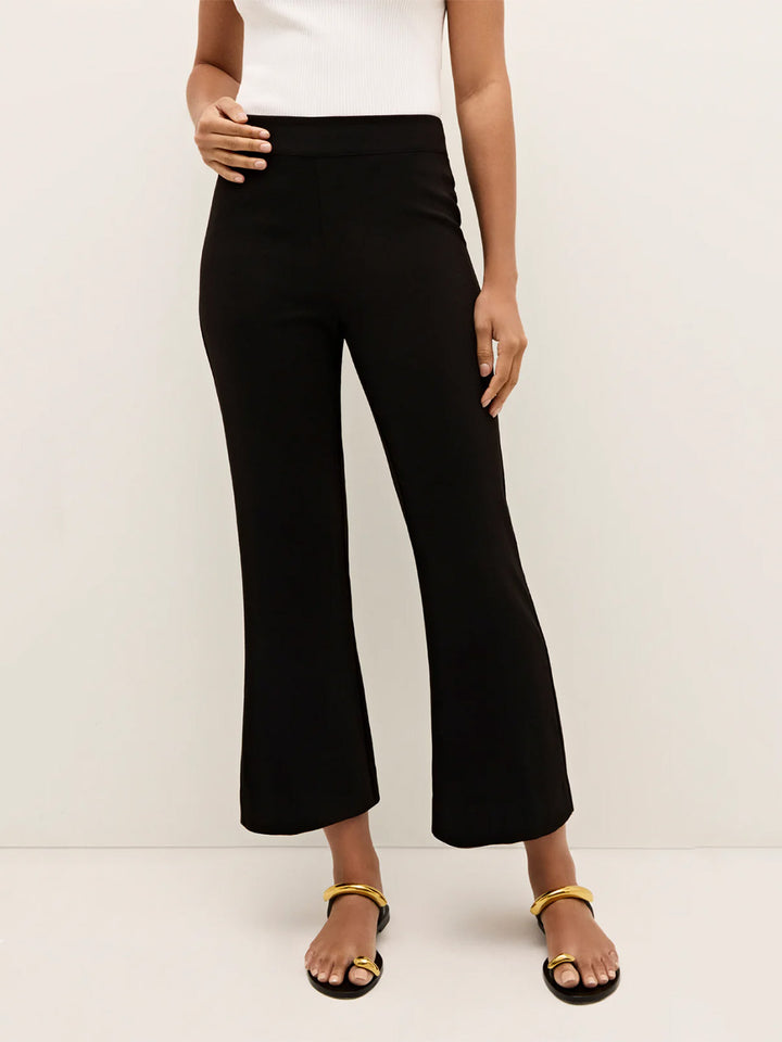 Mia Crop Pant in Black