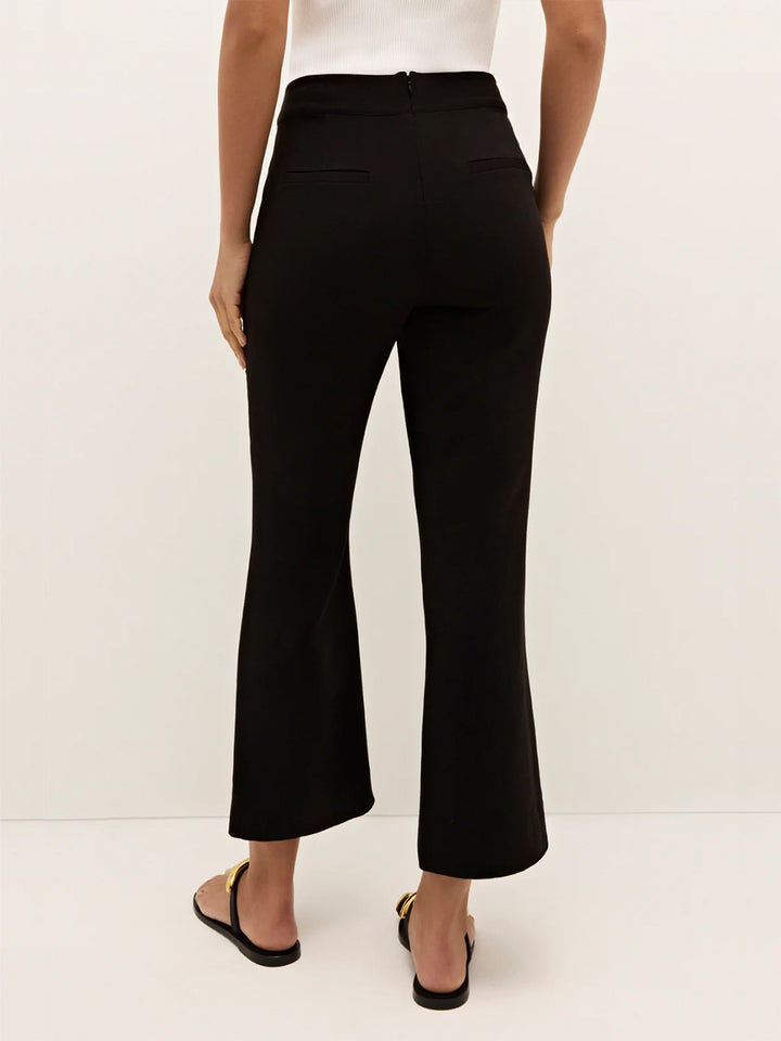 Mia Crop Pant in Black