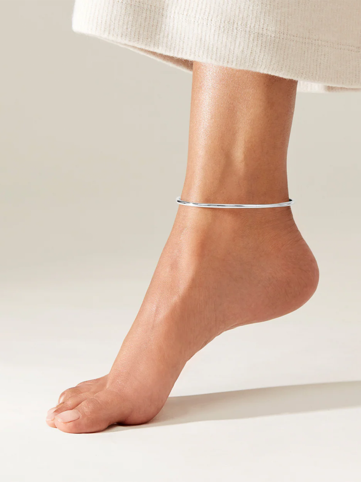 Dane Anklet in Silver