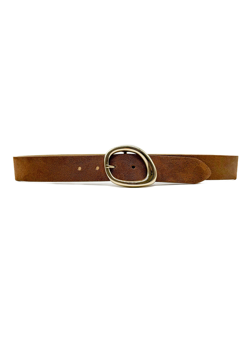 Elia Belt in Tan/Gold