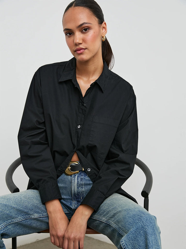 Elsa Shirt in Noir