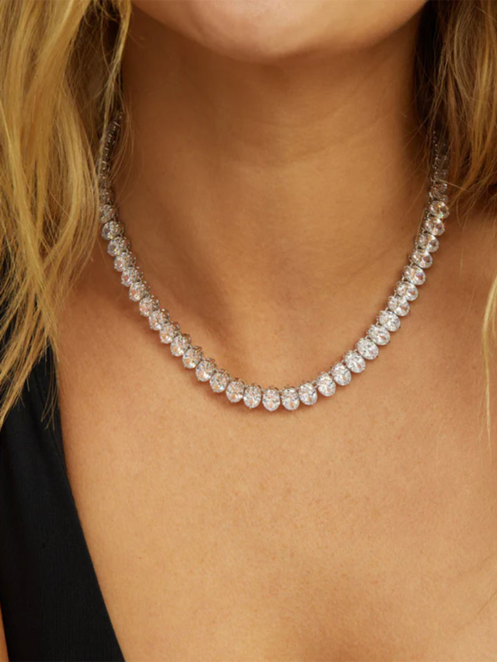 Hello Gorgeous Necklace in Silver