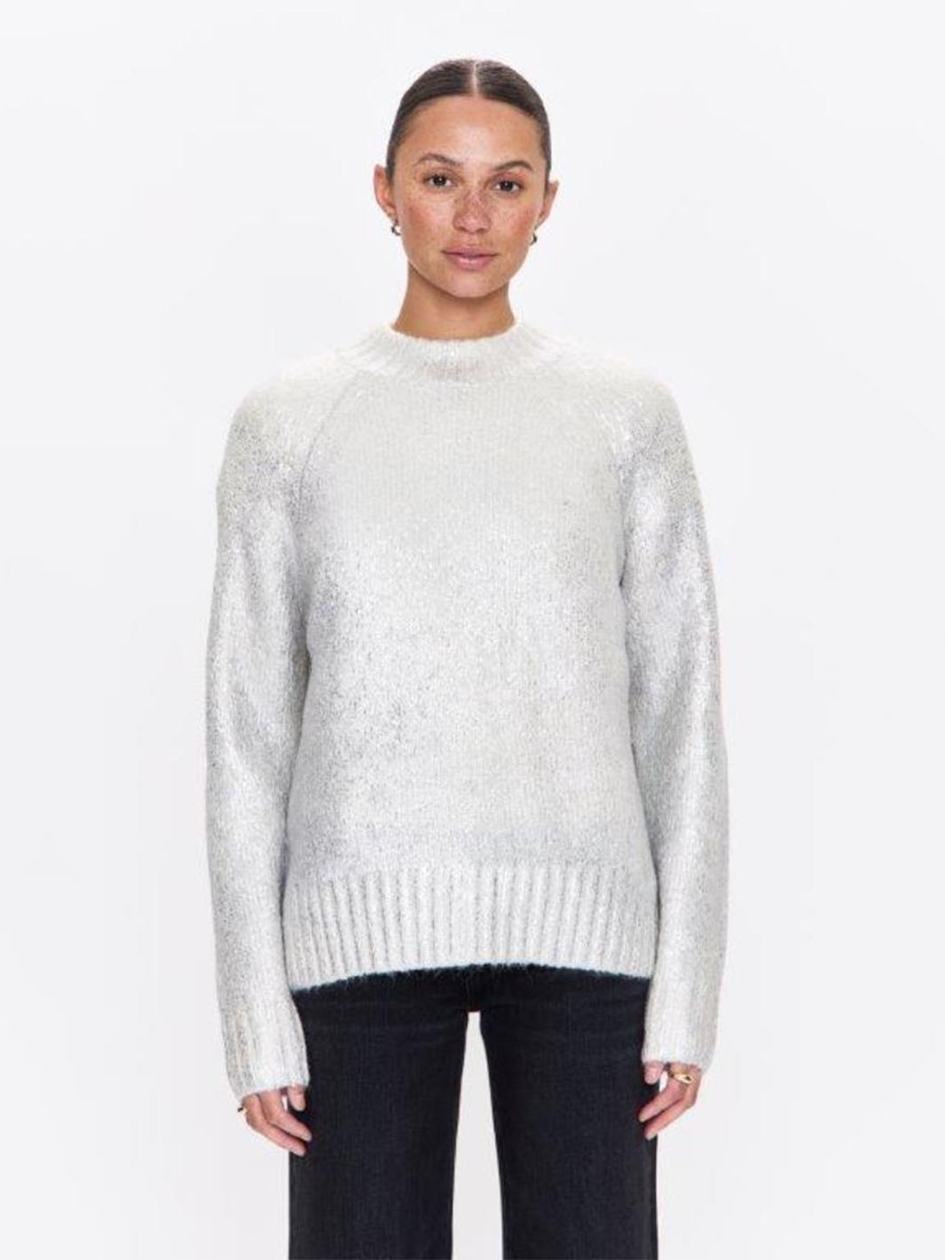 Ilana Sweater in Silver Frost