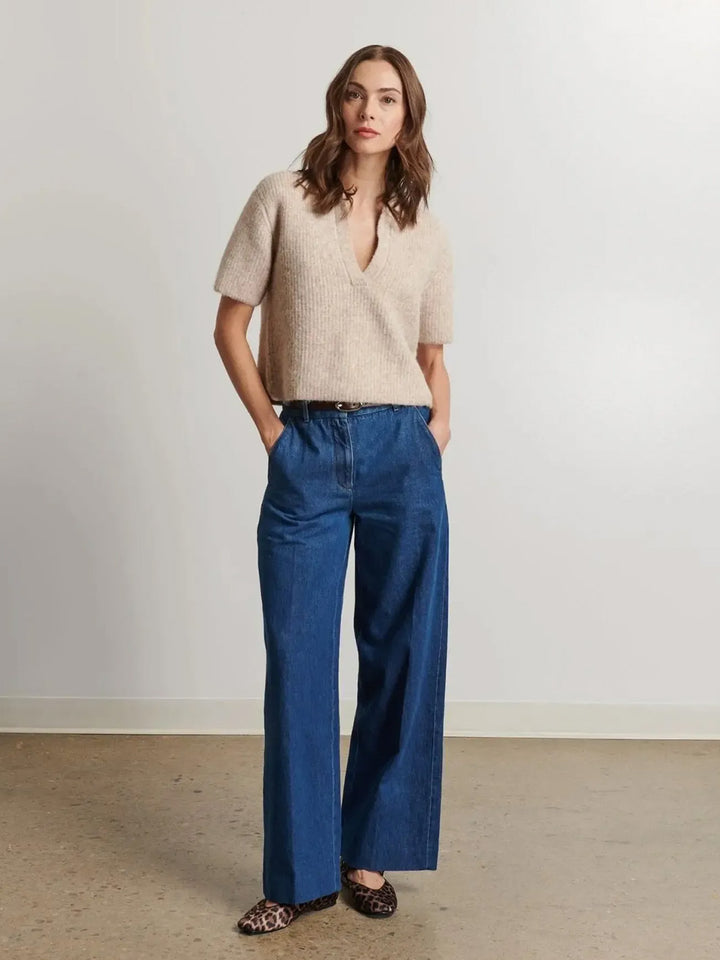 Joni Sweater in Almond