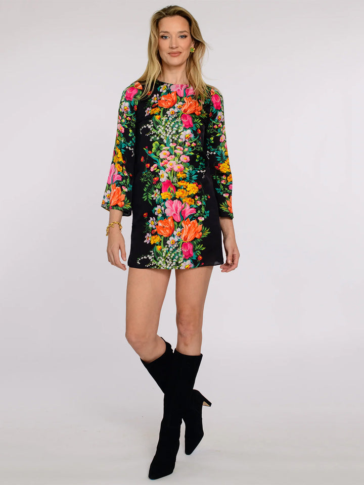 Juliette Dress in Centerpiece Black