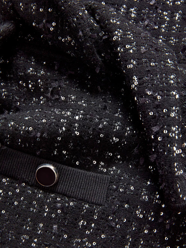 Channing Tween Mini Dress in Black