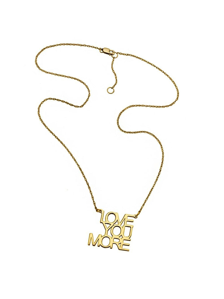 LYM Necklace in Yellow Gold