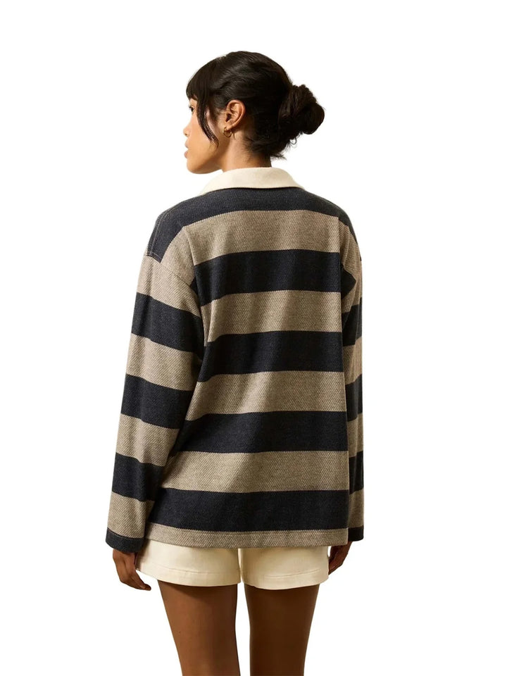 Legend Rugby Sweater in Navy