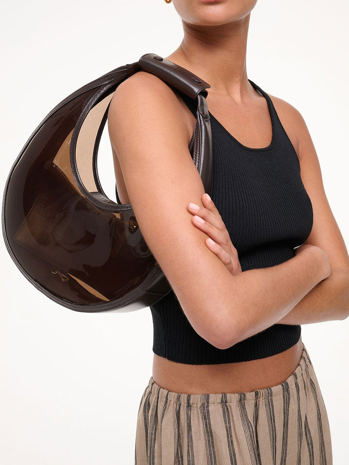 Moon Tote Bag in Espresso