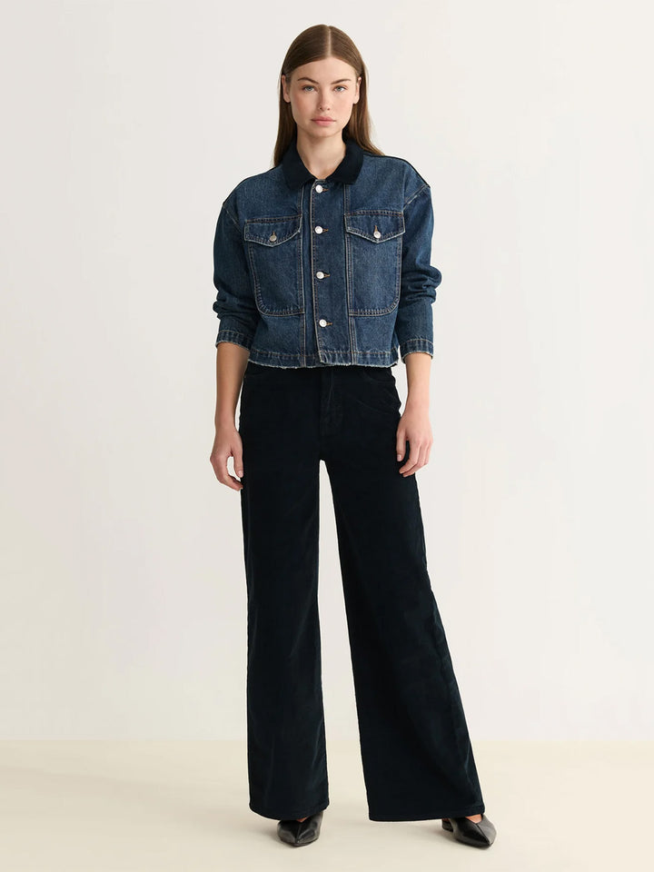 AVL Cropped Jacket in Mercer