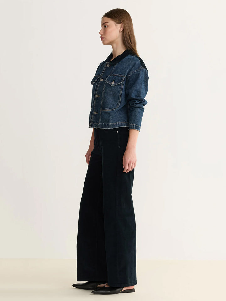 NCE Wide Leg Jean in Knight