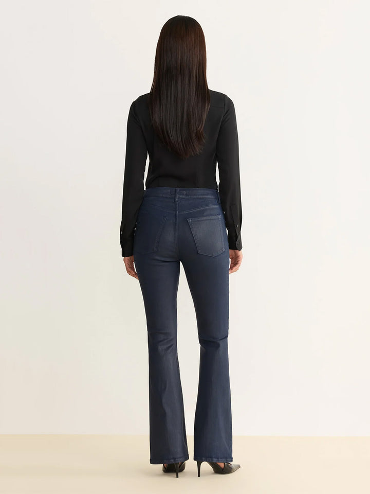 Nao Bootcut Jean in Coated Shallows