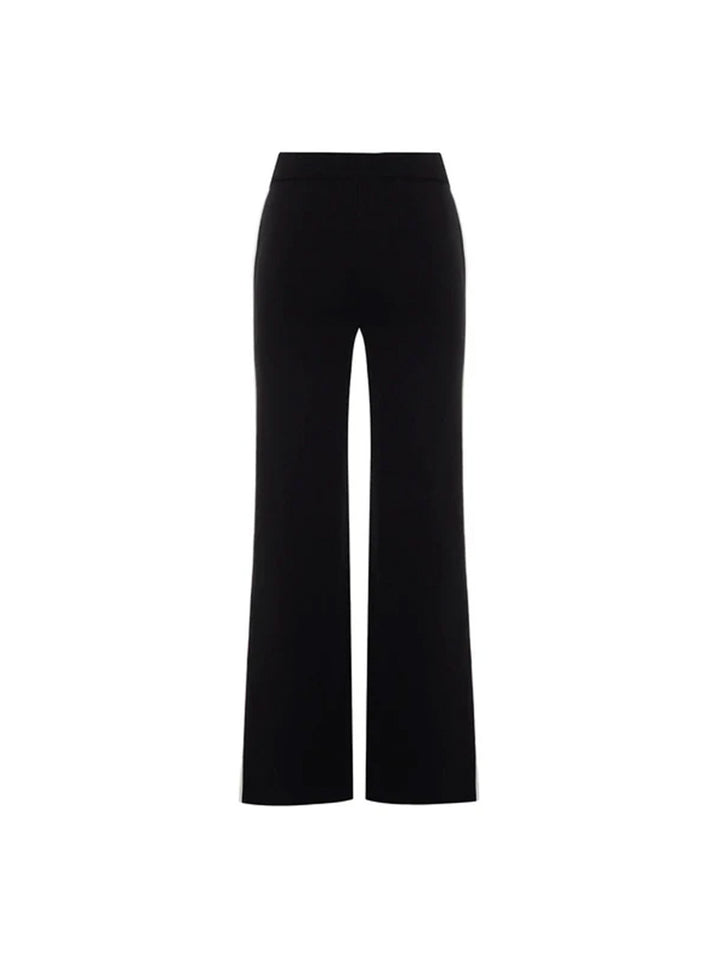 Nomia Knit Pant in Black/Ivory
