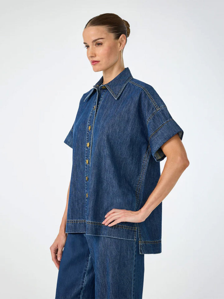 Opponent Top in Indigo