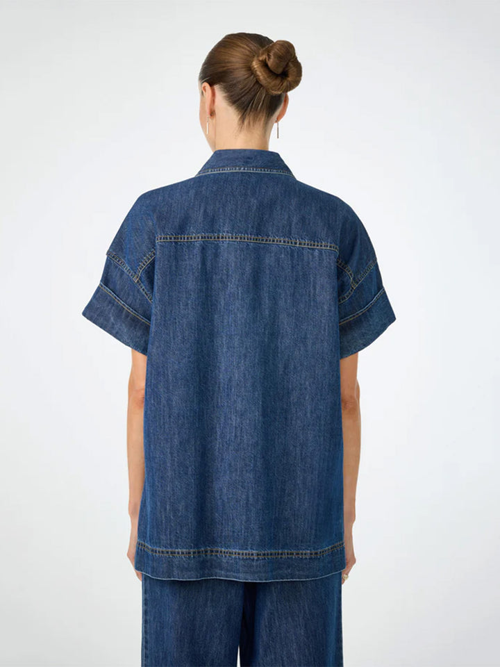 Opponent Top in Indigo