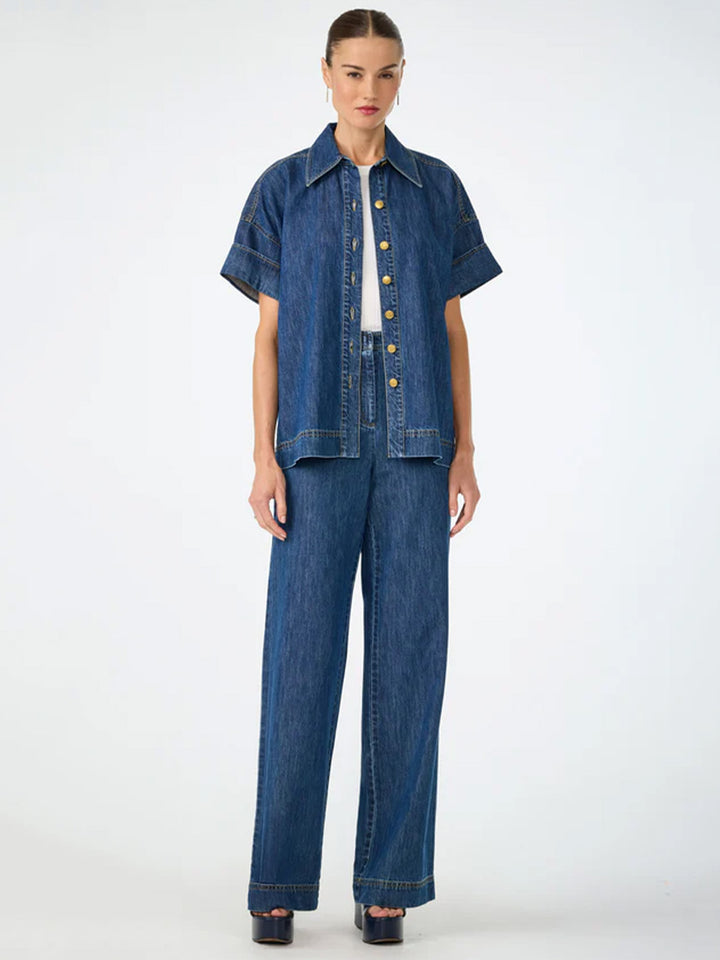 Opponent Top in Indigo
