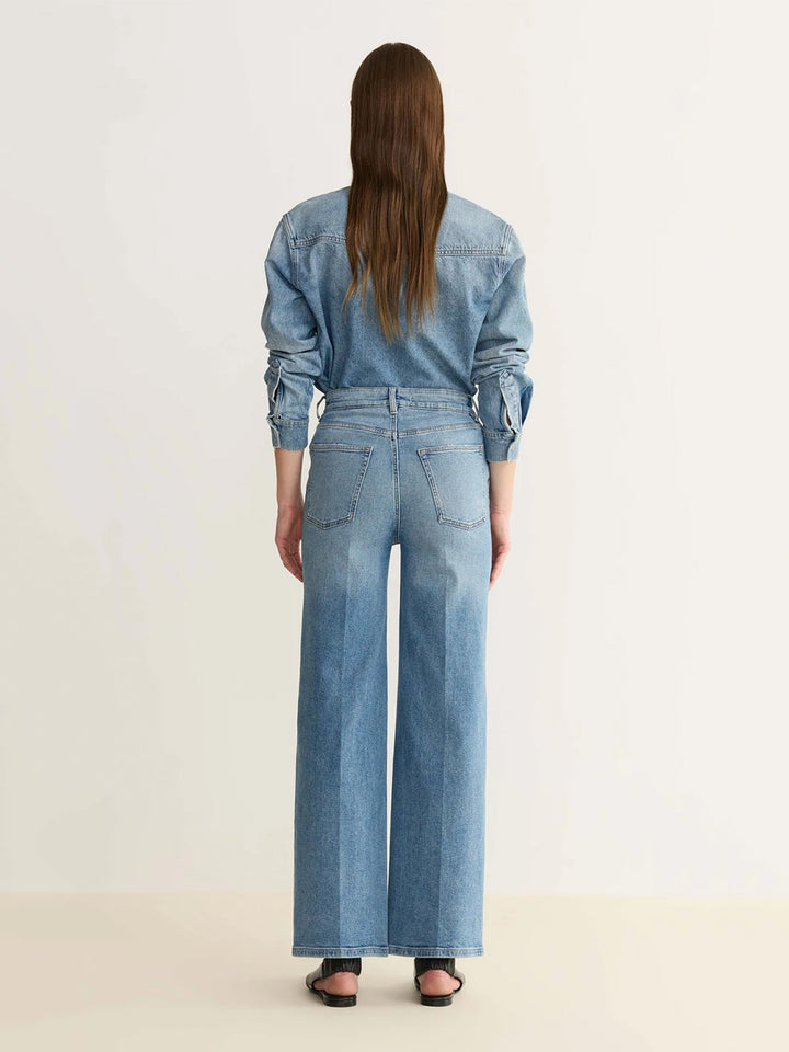 Twill SMO Denim Shirt in Silverado