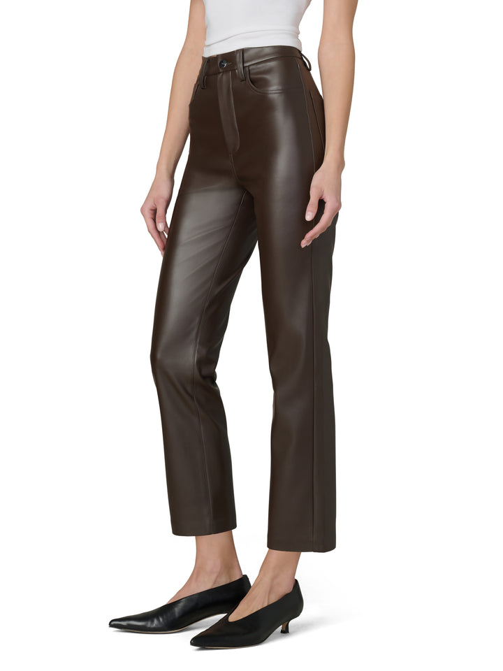 Vegan Leather Margot in Dark Chocolate