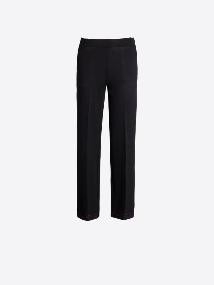 Carole Stretch Trouser in Black