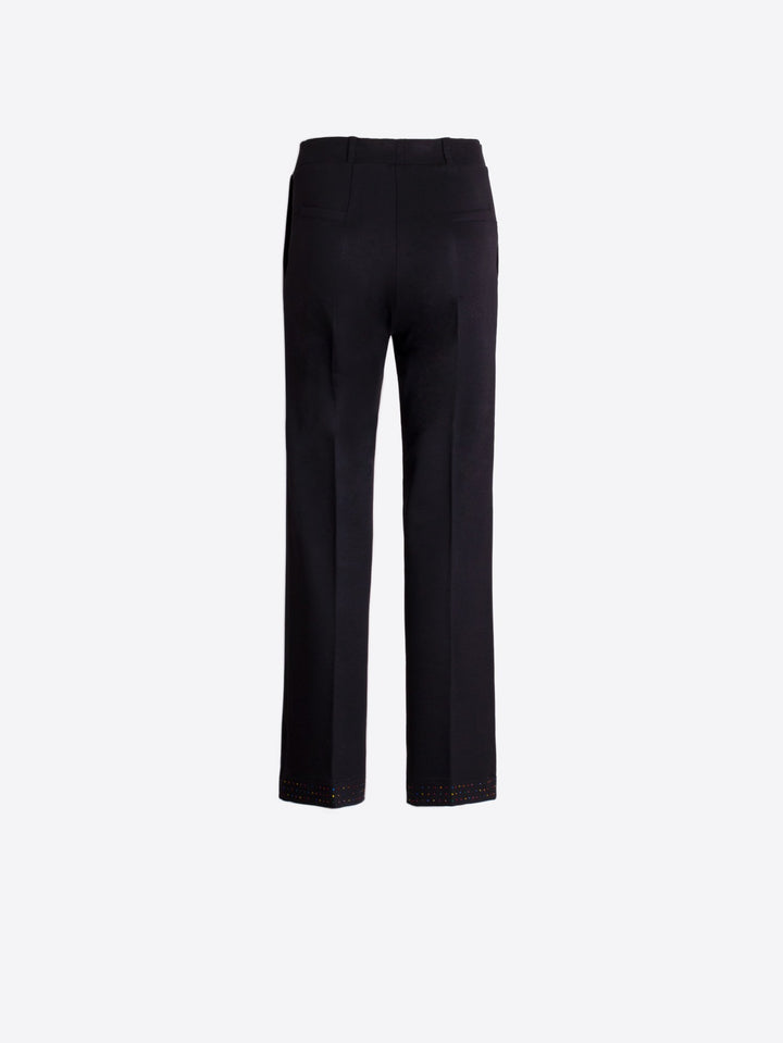 Carole Stretch Trouser in Black
