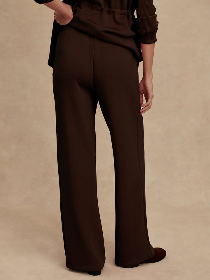 Wide Leg Pant 30 in Coffee Bean