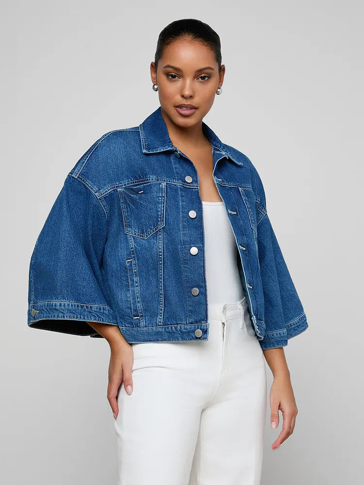 Silas Cape Jacket in Orwood