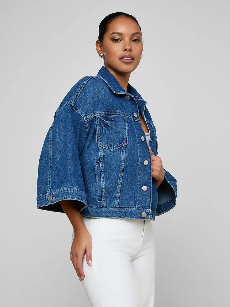 Silas Cape Jacket in Orwood