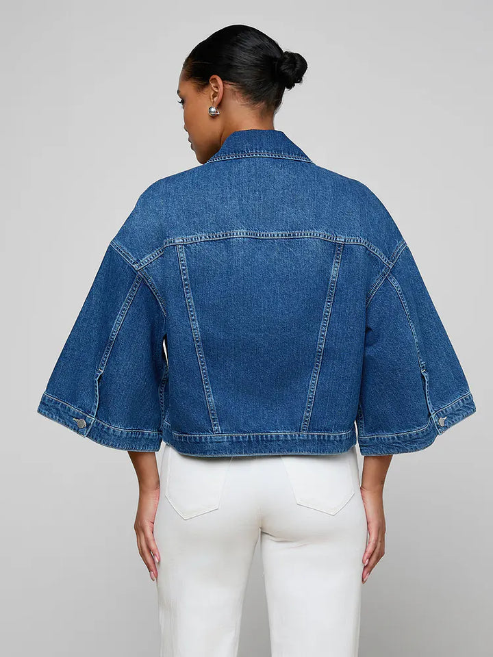 Silas Cape Jacket in Orwood