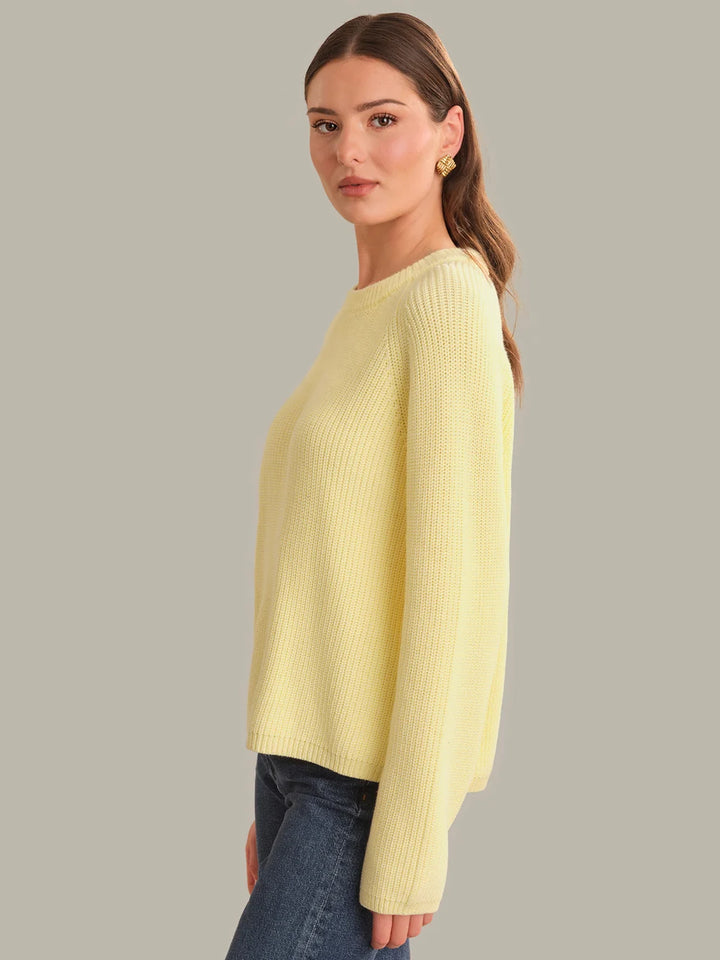 Jane Oversized Pullover in Anise Flower