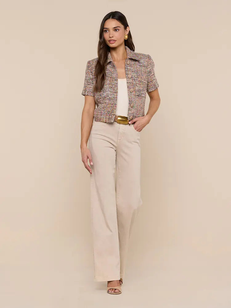 Chita Tweed Jacket in Rainbow Tweed
