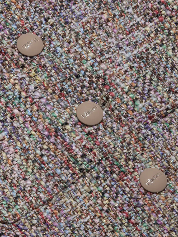 Chita Tweed Jacket in Rainbow Tweed