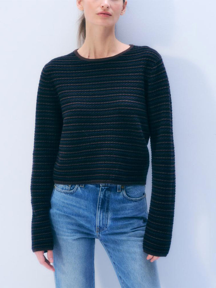 Cashmere Sweater in Cobalt Blue