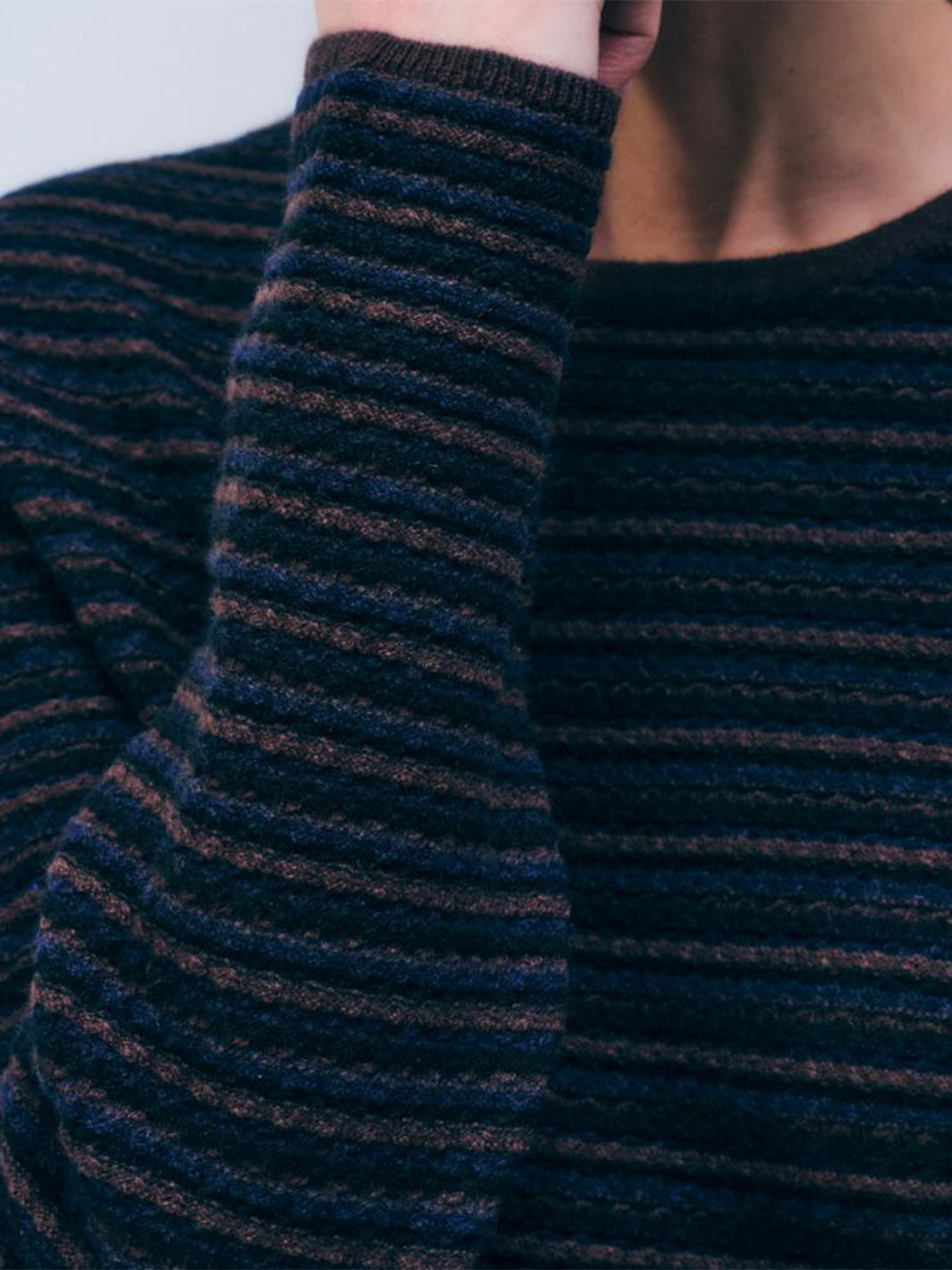 Cashmere Sweater in Cobalt Blue