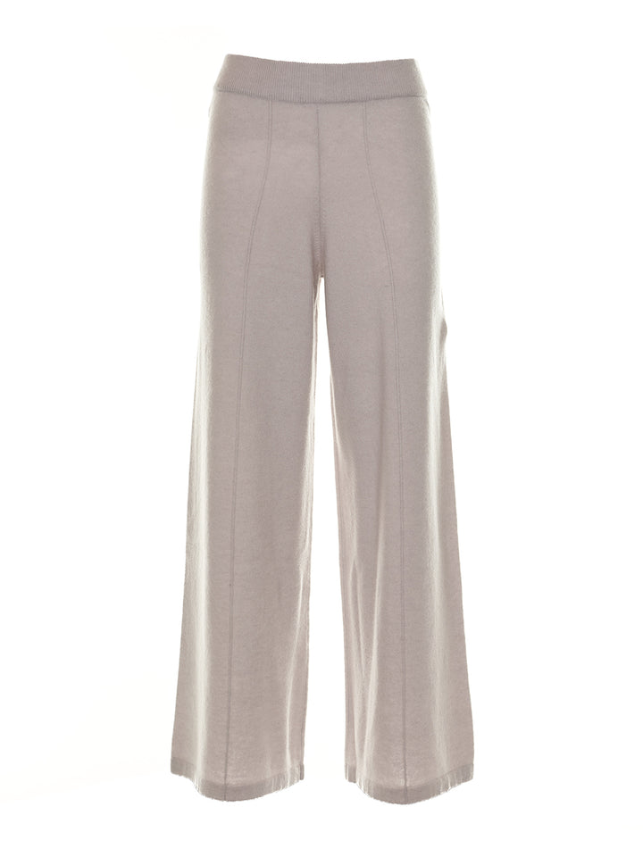 Knitted Trouser in Taupe