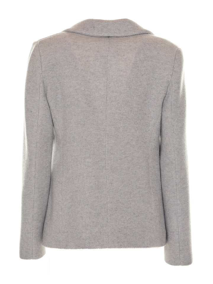 Knitted Jacket in Stone