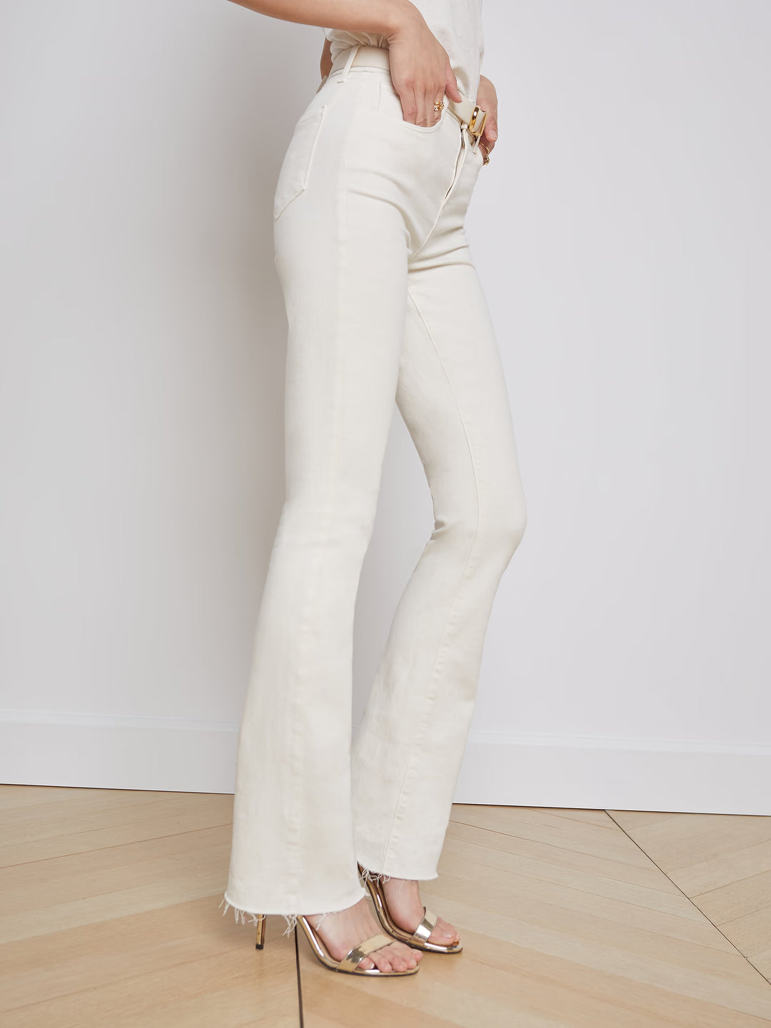 Ruth Straight-Leg Jean in Vintage White
