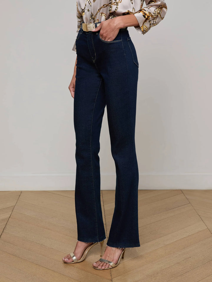Ruth Straight-Leg Jean in Koval