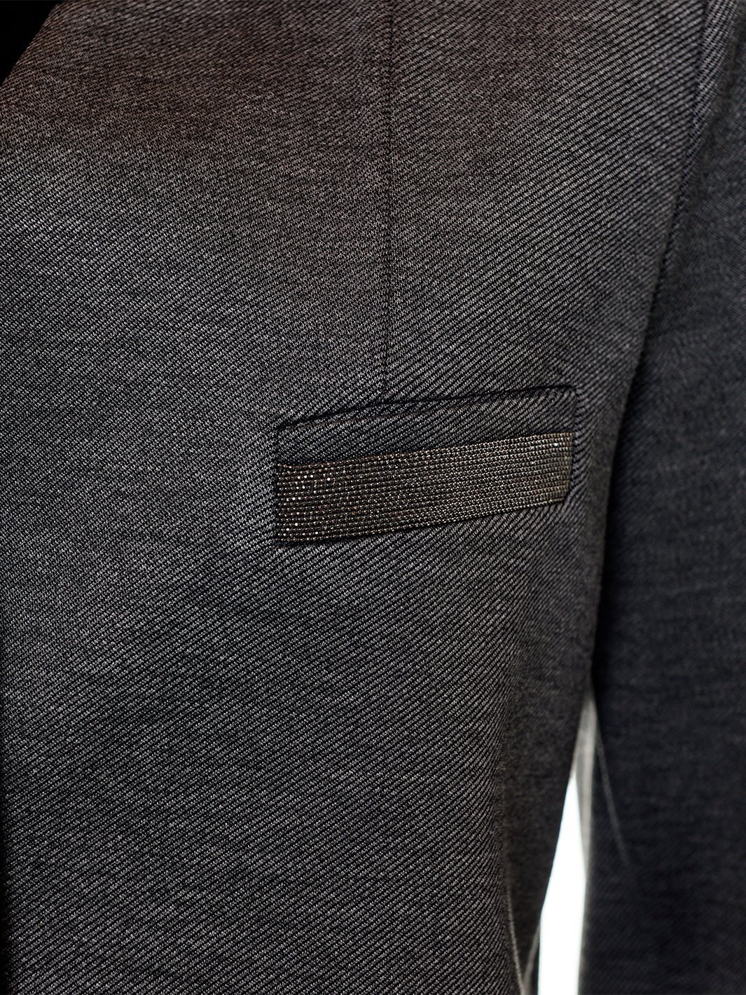 Woven Jacket in Grey