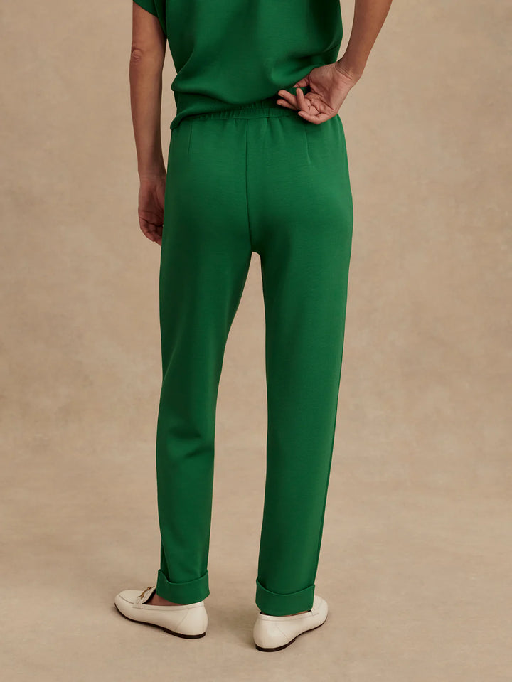 Rolled Cuff Pant in Verdant Green