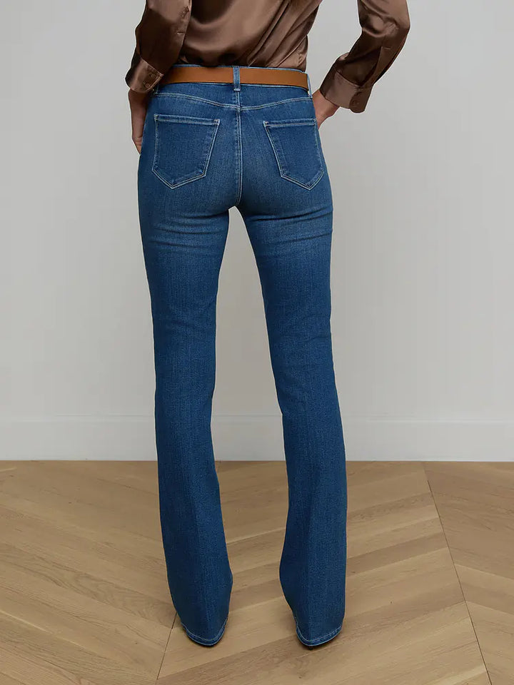 Selma Boot Cut Jean in Medina
