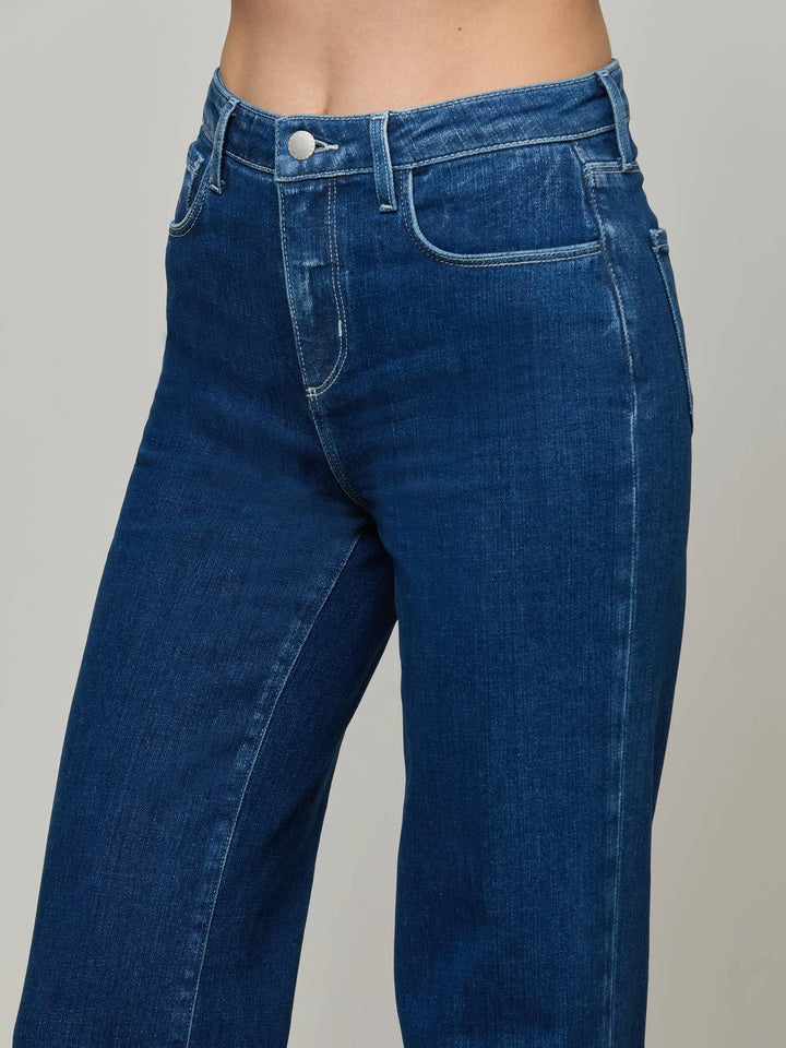 Clayton Wide Leg Jean in Lansing